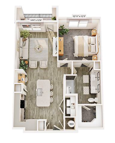 Floorplan A2 layout