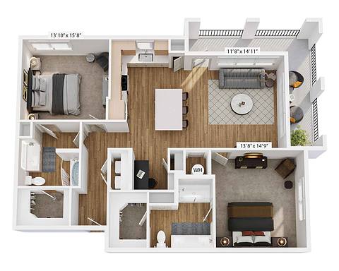 Floorplan B4 layout