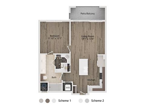Floorplan A3a layout