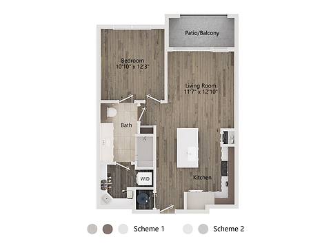 Floorplan A1 layout