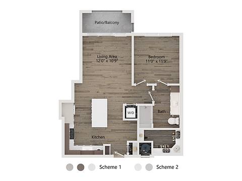 Floorplan A2 layout