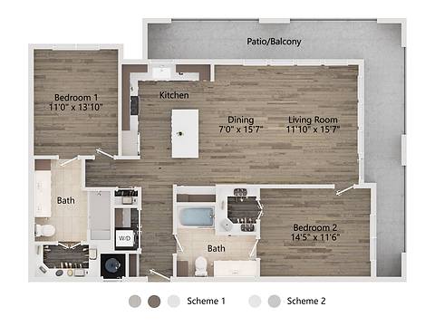 Floorplan B4 layout