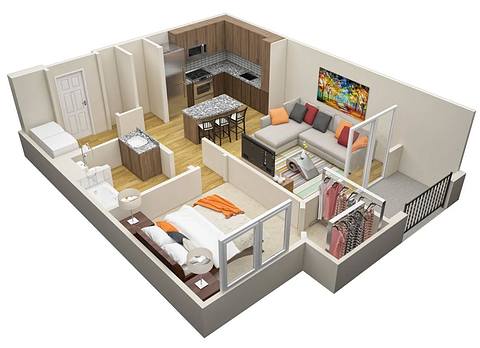 Floorplan A2 layout