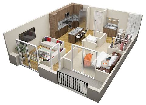 Floorplan A1 layout