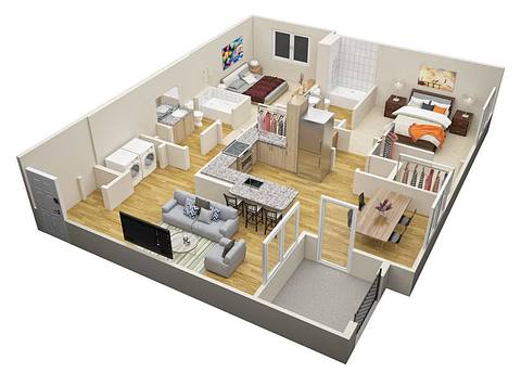 Floorplan B4 layout