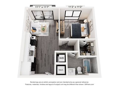 Floorplan A3 layout