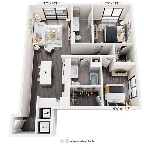 Floorplan B7 layout