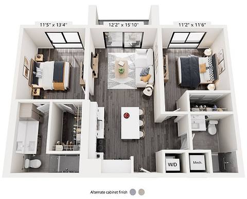 Floorplan B2 layout