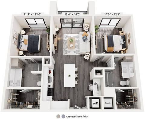 Floorplan B4 layout
