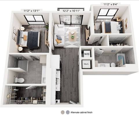 Floorplan B3 layout