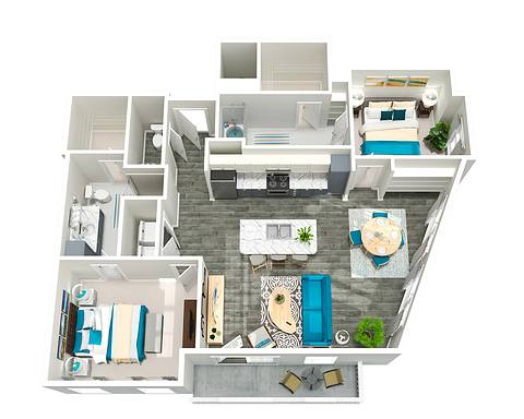Floorplan B1 layout