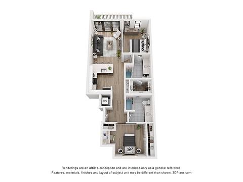Floorplan B1 layout