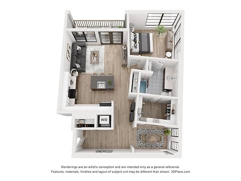 Floorplan A8 layout