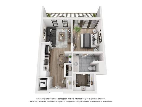 Floorplan A2 layout