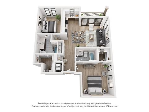 Floorplan B2 layout