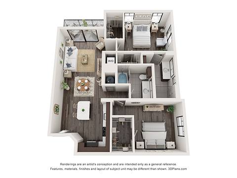 Floorplan B1 layout