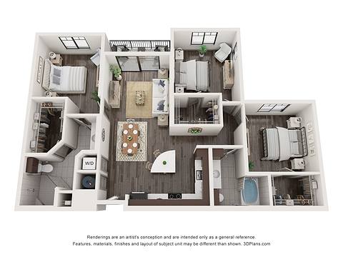 Floorplan C1 layout