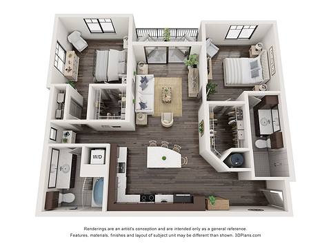 Floorplan B3 layout