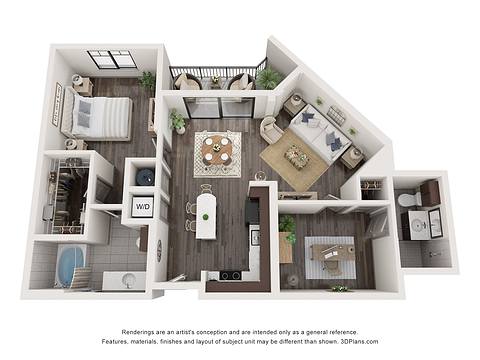 Floorplan A6D layout