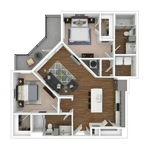 Floorplan B3 layout
