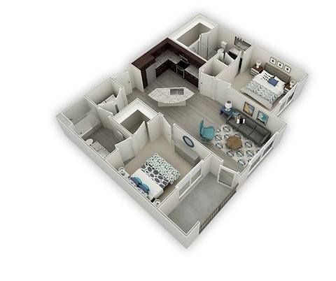 Floorplan B2 layout