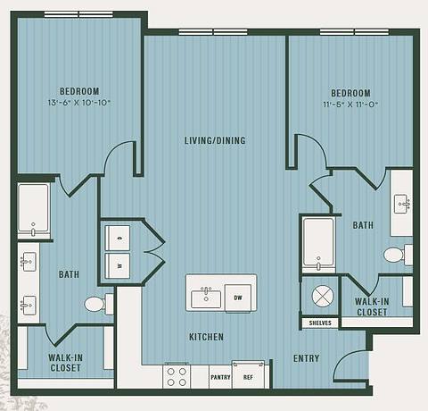 Floorplan Cedar layout