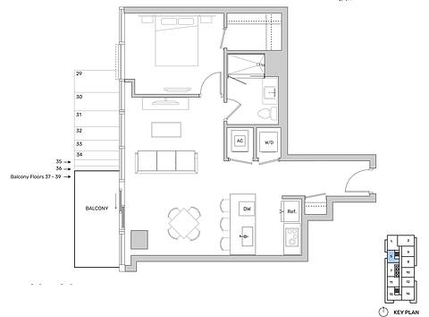 Floorplan A7 layout