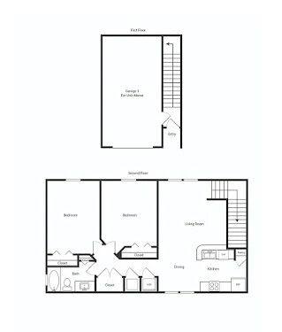 Floorplan 2A layout