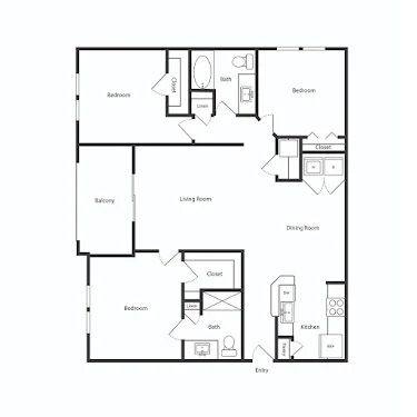 Floorplan 3A layout