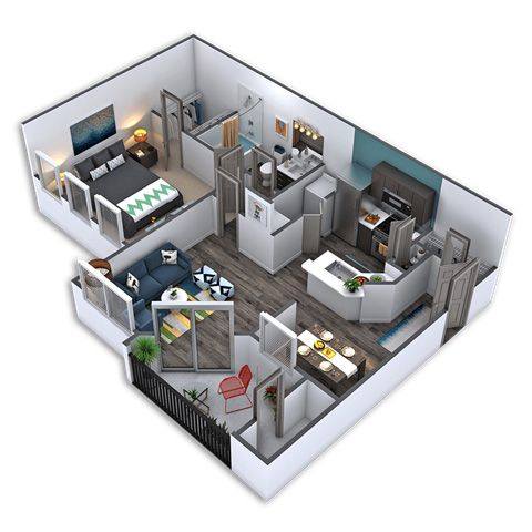 Floorplan A2 layout