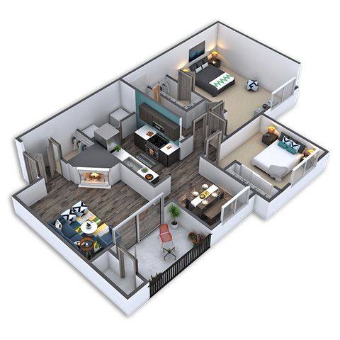 Floorplan B1 layout