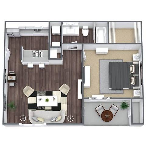 Floorplan A1 layout