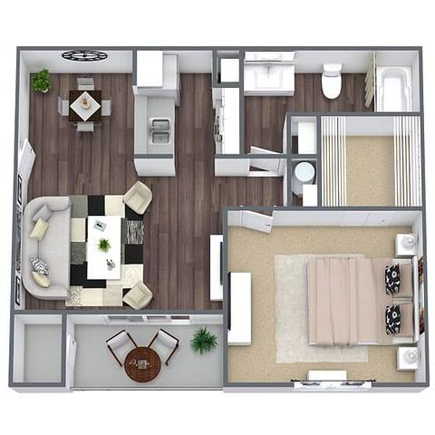 Floorplan A2 layout