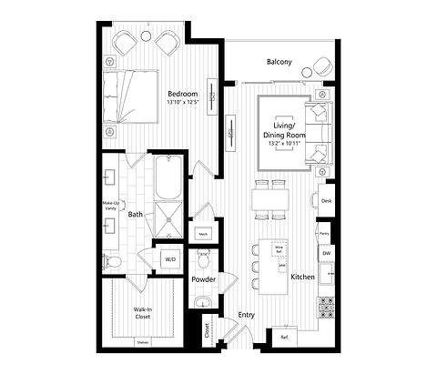 Floorplan A3 layout