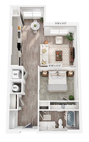 Floorplan E2 layout