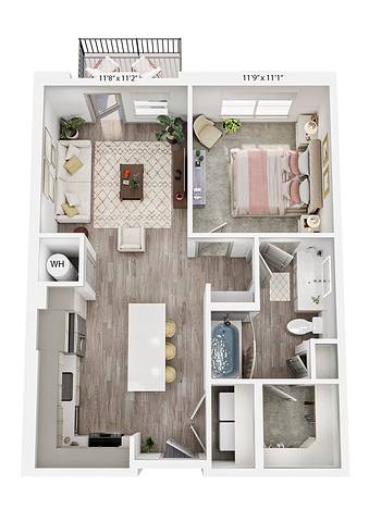 Floorplan A1 layout