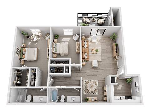 Floorplan B1 layout