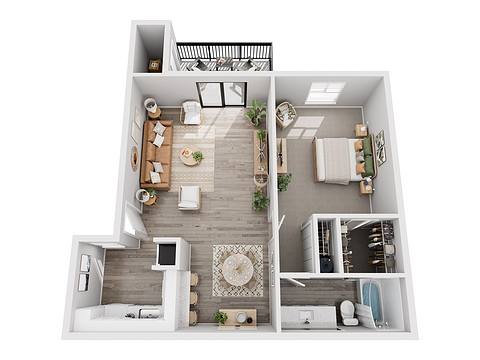 Floorplan A1 layout