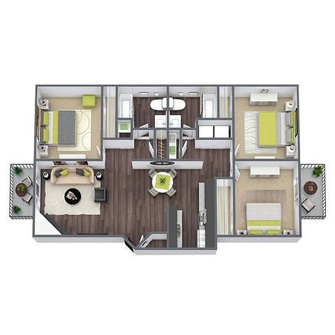 Floorplan Juliette  layout