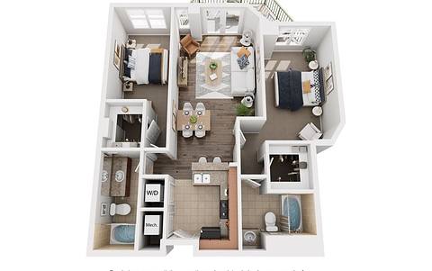 Floorplan The Camden layout