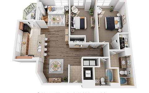 Floorplan The Mariner layout