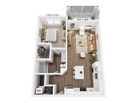 Floorplan A3 layout