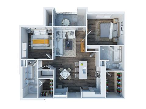 Floorplan B2 layout