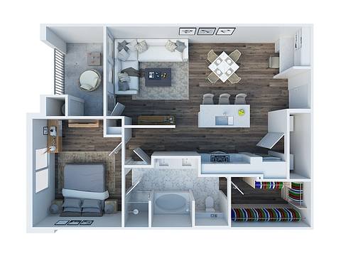 Floorplan A2 layout