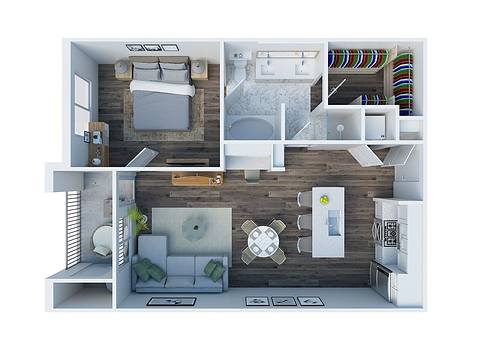 Floorplan A1 layout