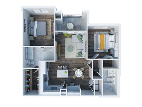 Floorplan B1 layout