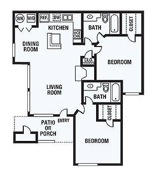 Floorplan Venice layout
