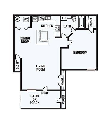Floorplan Tuscany layout