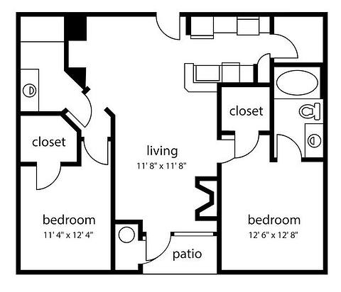 Floorplan B1 layout