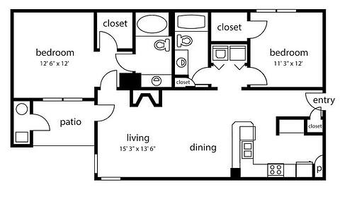 Floorplan B2 layout